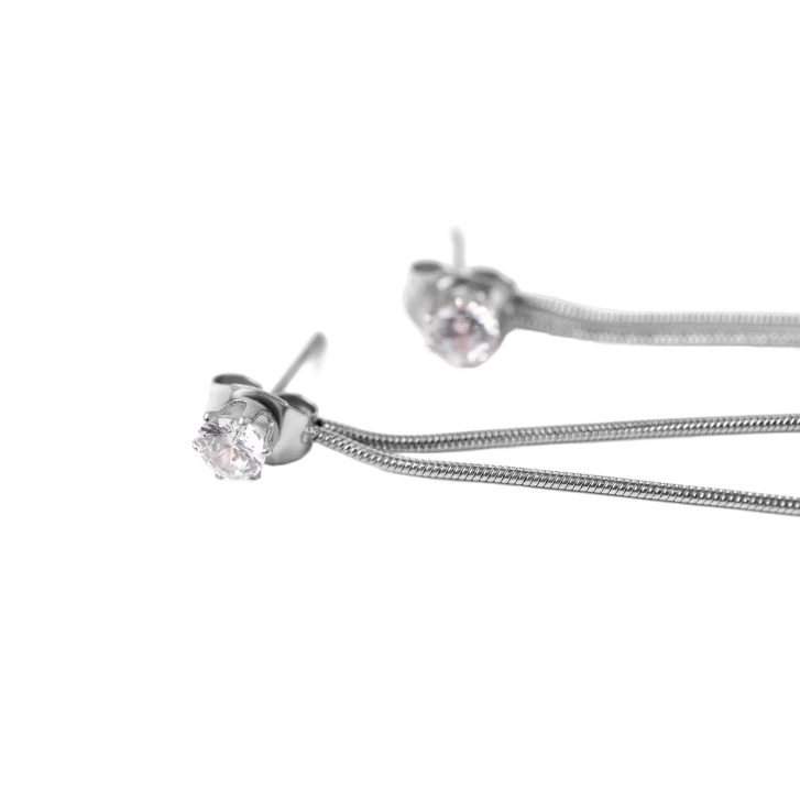 Náušnice Bowy Silver