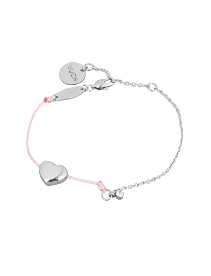 Náramok Shiny Heart Pink