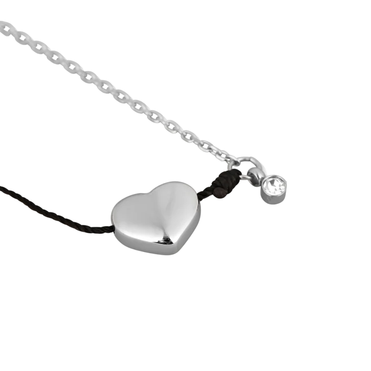Náramok Shiny Heart Black
