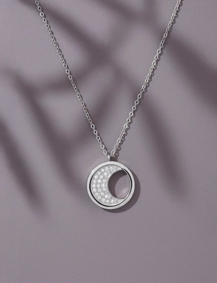 Náhrdelník Moon Silver