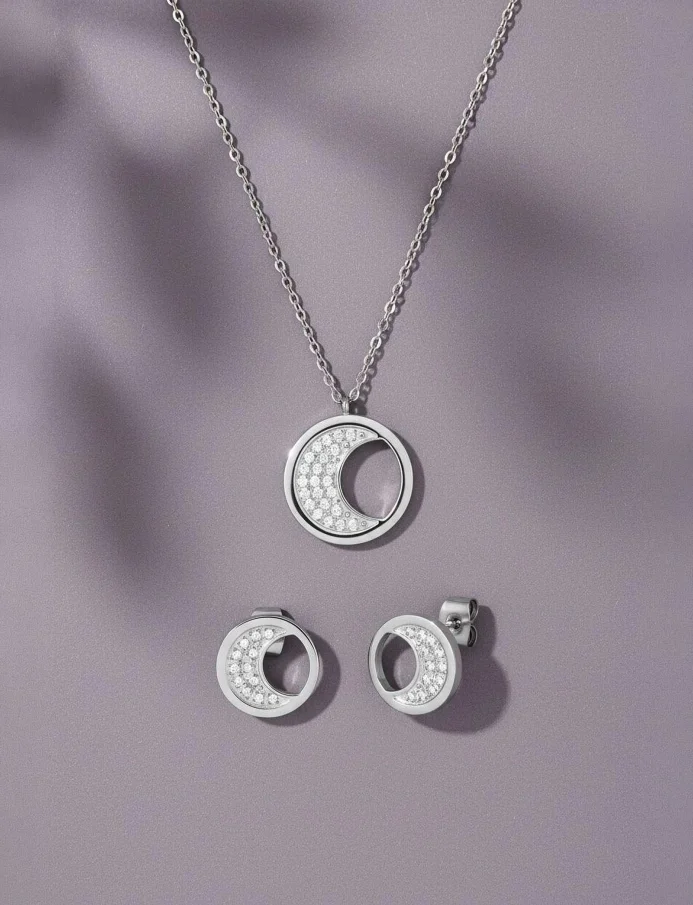 Náhrdelník Moon Silver