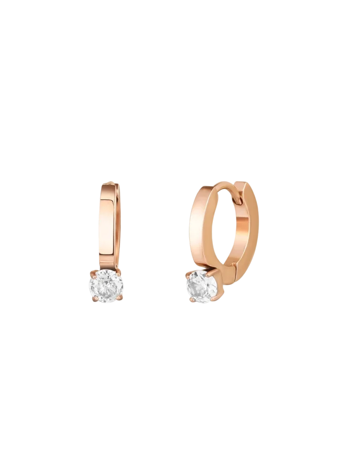 Náušnice Manilla Rose Gold