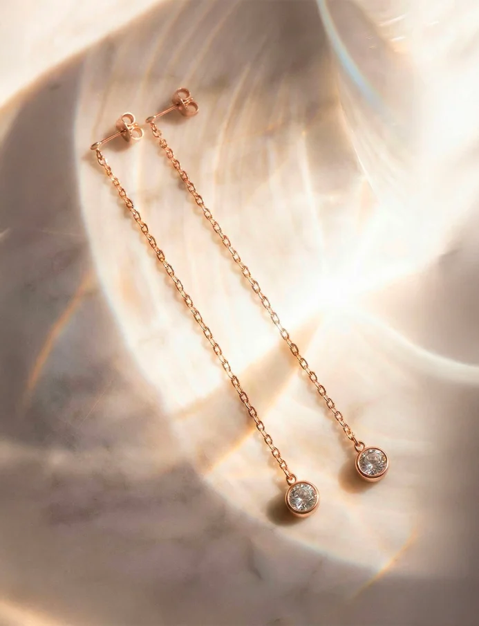 Náušnice Saria Rose Gold