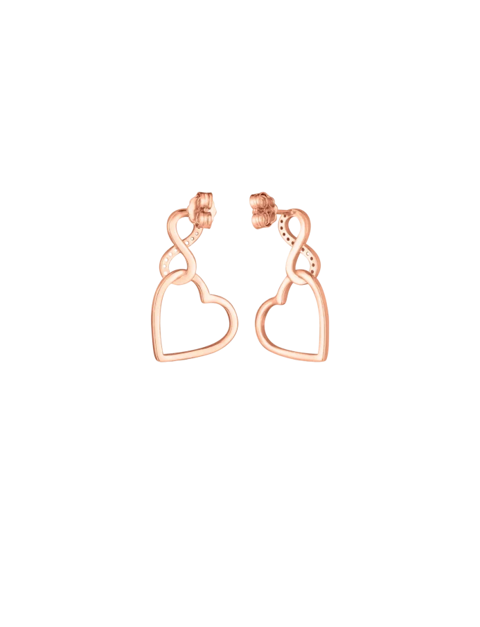 Náušnice Resita Rose Gold