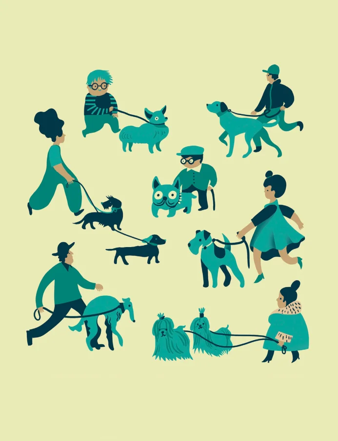 Dog walkers wallet
