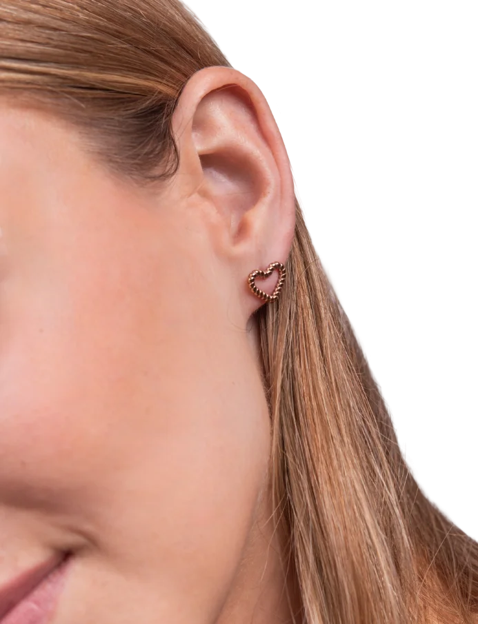 Náušnice Arisca Rose Gold