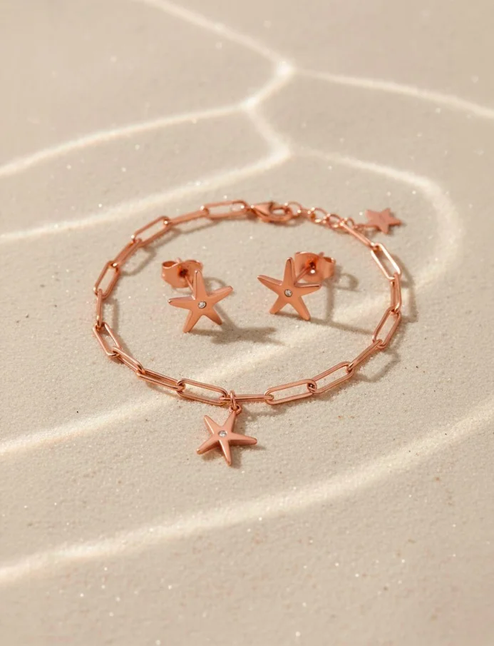 Náušnice Nyxa Rose Gold