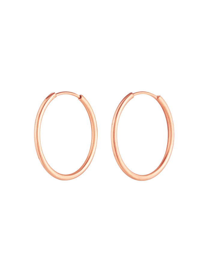 Náušnice Yetta Middle Rose Gold