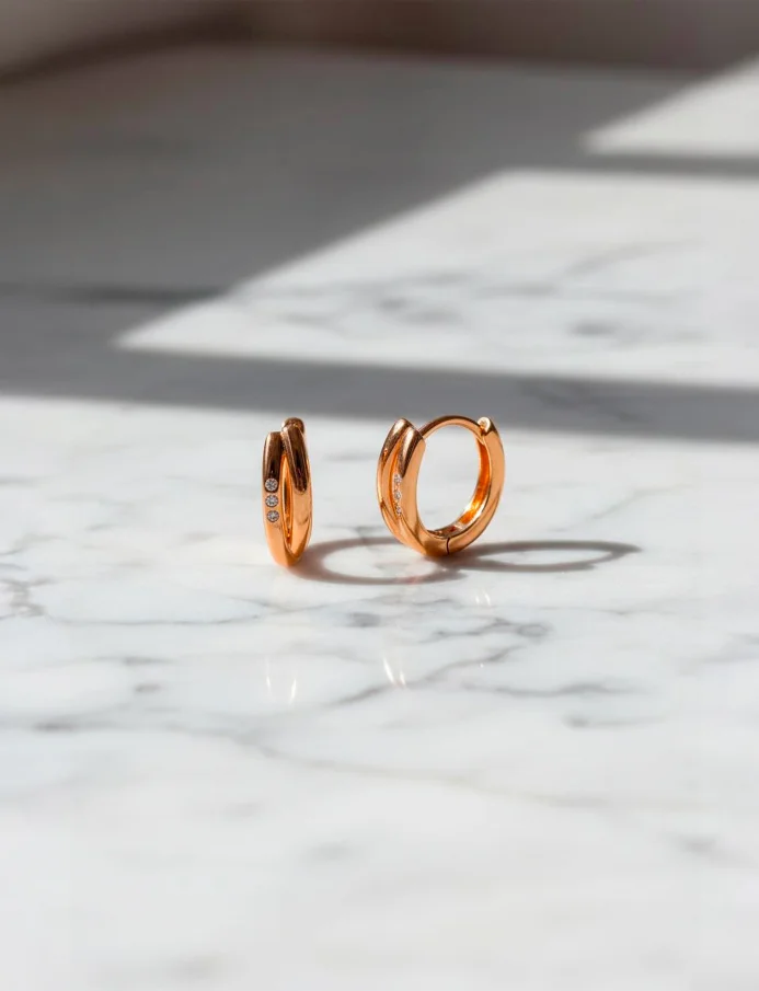 Náušnice Elysium Rose Gold
