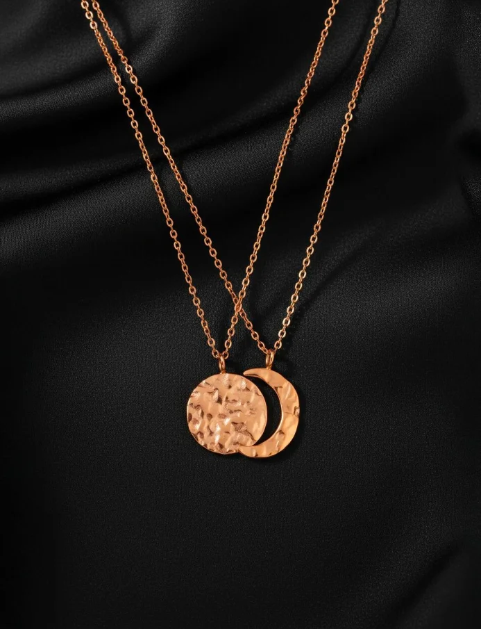 Náhrdelník Lunara Rose Gold