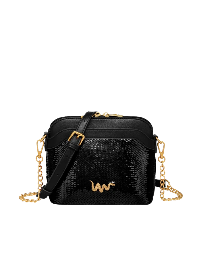 Fossy Sequin Mini Black