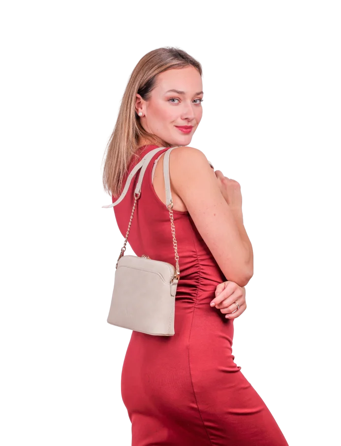 Fossy Mini Suede Creme