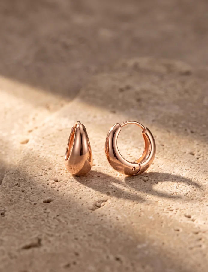Náušnice Ringela Rose Gold