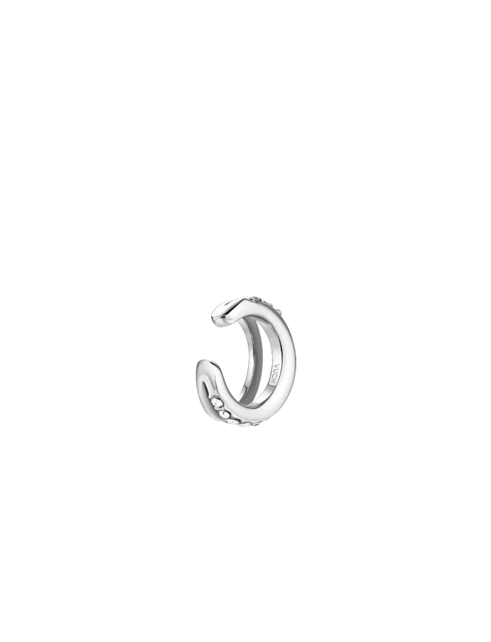 Náušnice Vein Silver