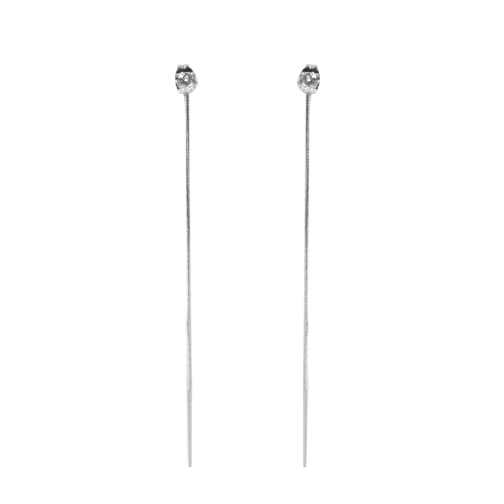 Náušnice Bowy Silver