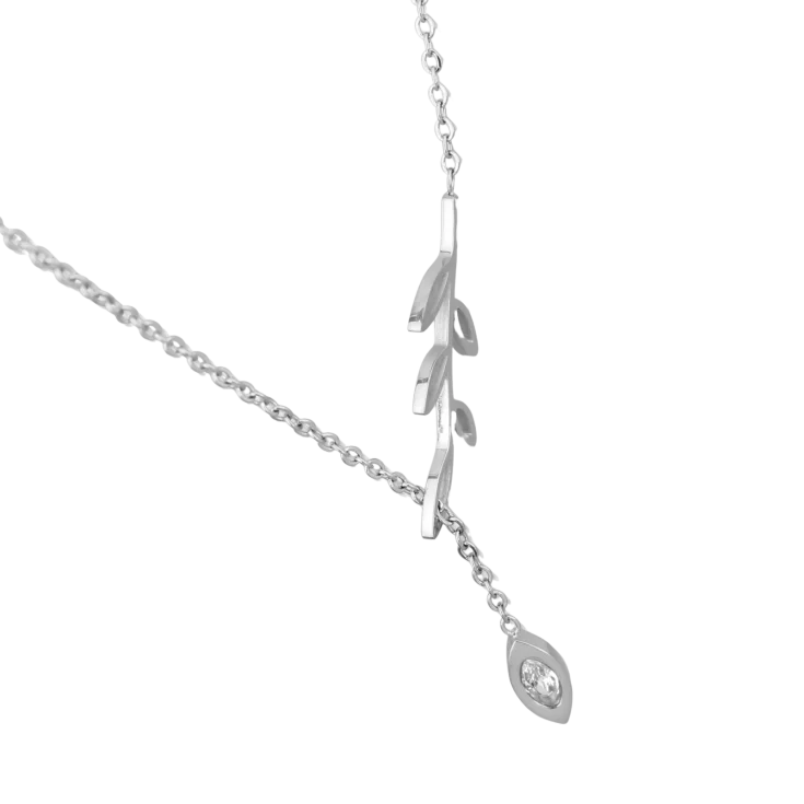 Náhrdelník Fallness Silver