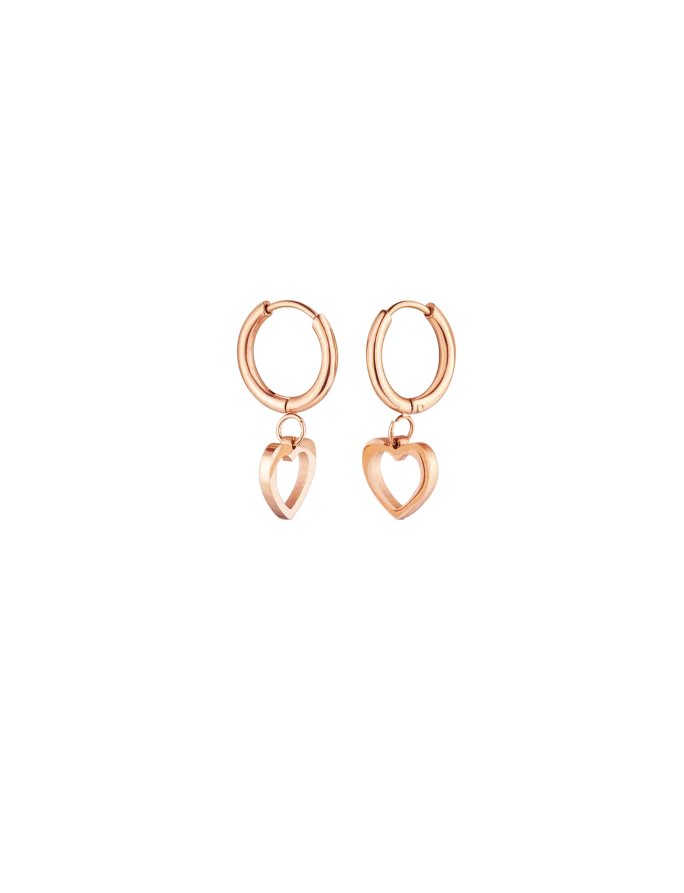 Náušnice Glimmer Rose Gold