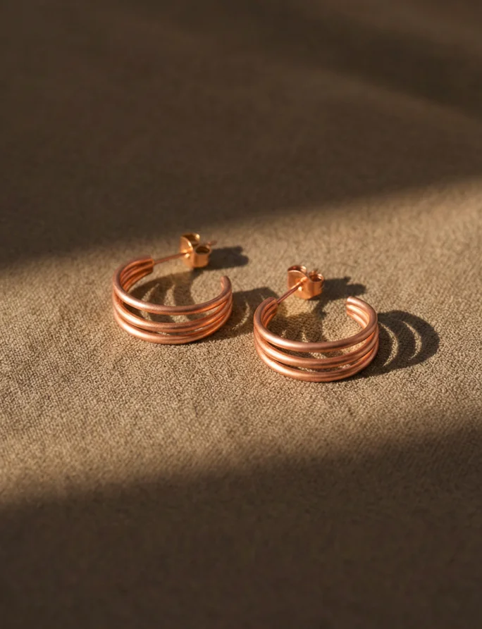 Náušnice Elegy Rose Gold