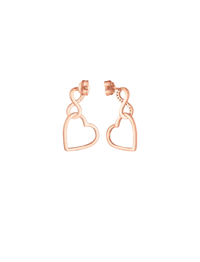 Náušnice Resita Rose Gold