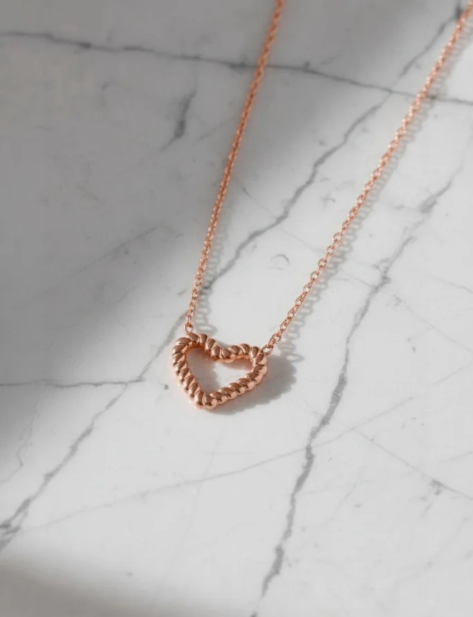 Náhrdelník Arisca Rose Gold