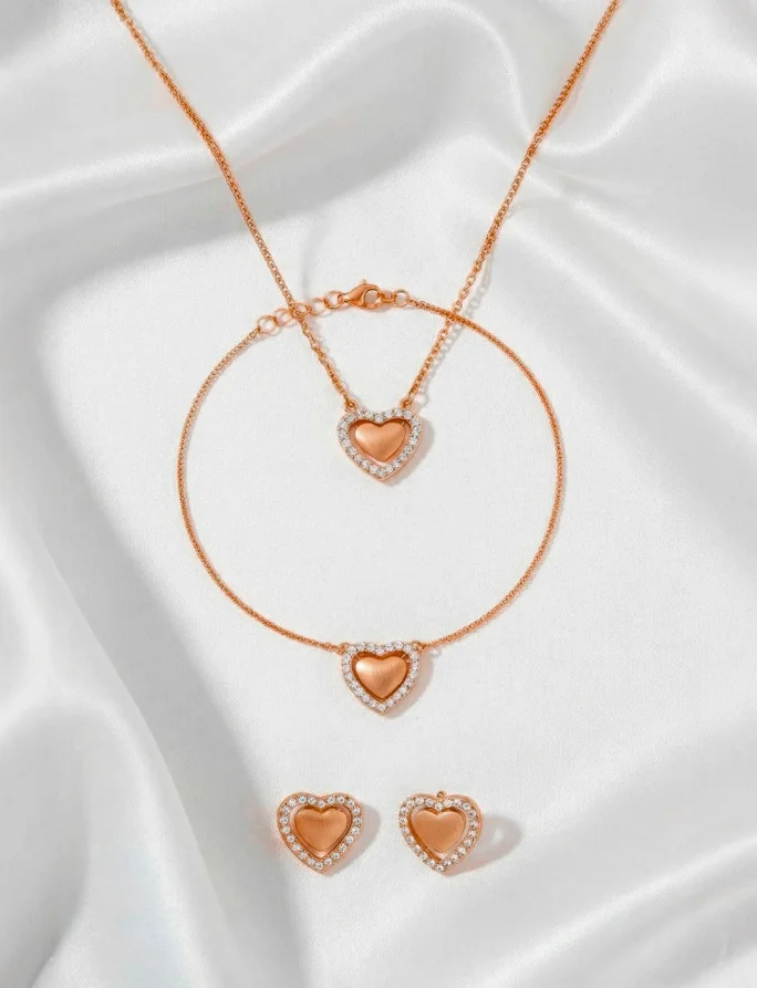 Náhrdelník Lunira Rose Gold