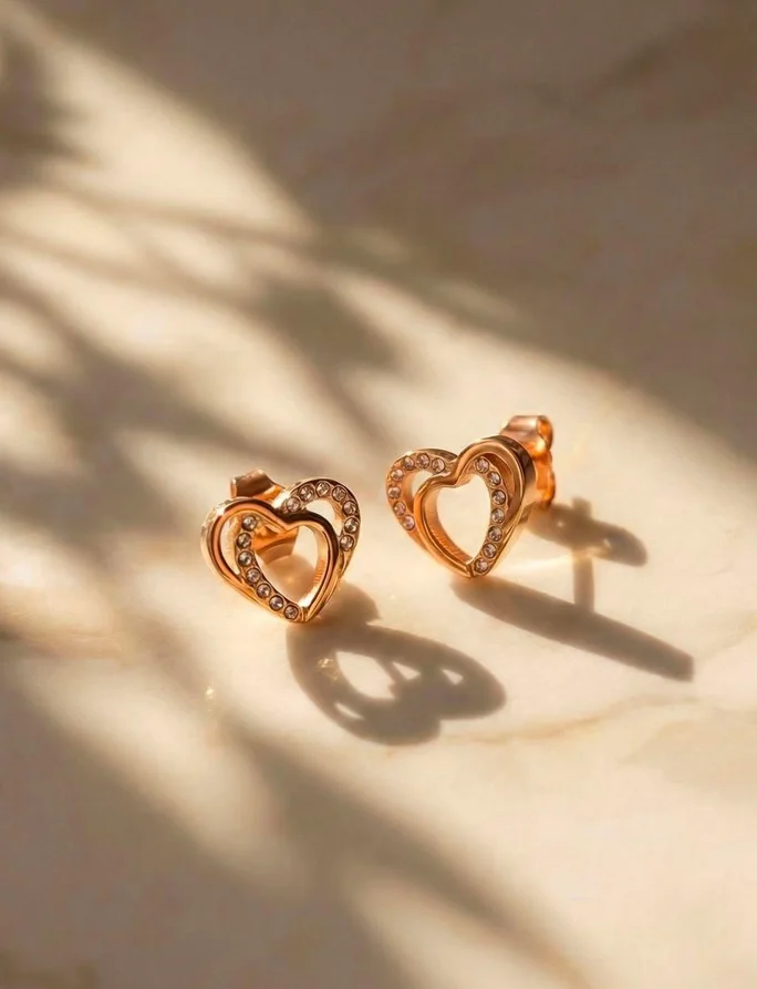 Náušnice Costalla Rose Gold