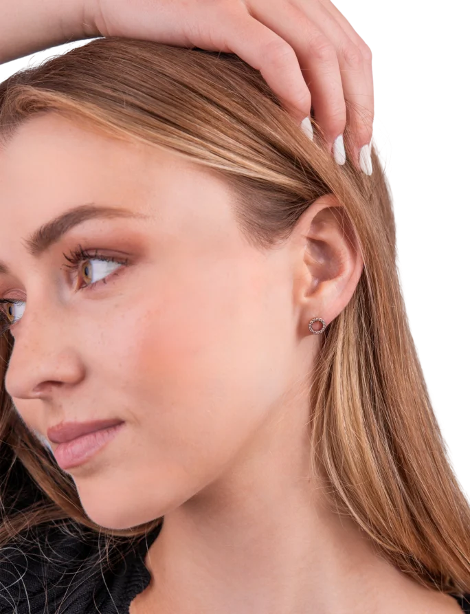 Náušnice Elorina Rose Gold
