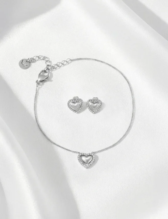 Náušnice Lunira Silver