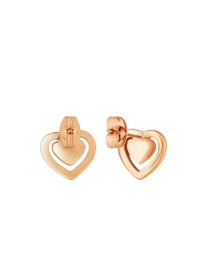 Náušnice Lunira Rose Gold