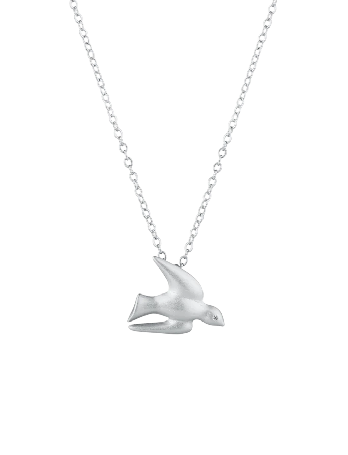 Náhrdelník Dove Silver