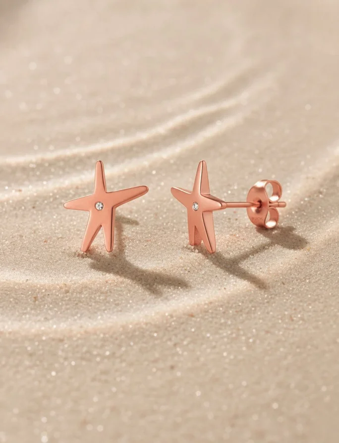 Náušnice Nyxa Rose Gold