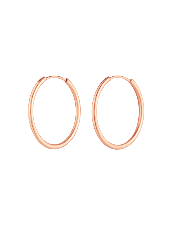Náušnice Yetta Middle Rose Gold