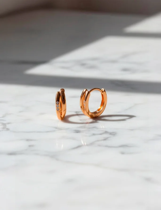 Náušnice Elysium Rose Gold