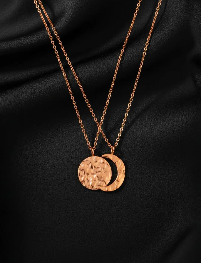 Náhrdelník Lunara Rose Gold