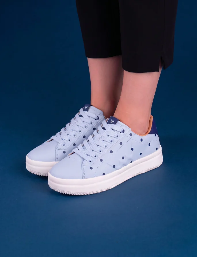 Lucky Dots Dusty Blue - 38