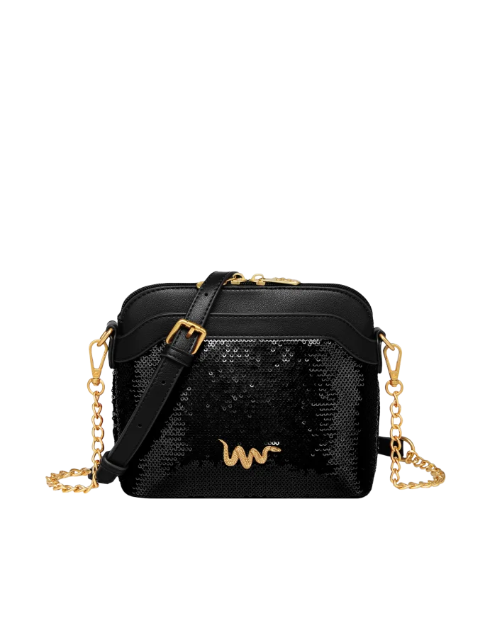Fossy Sequin Mini Black