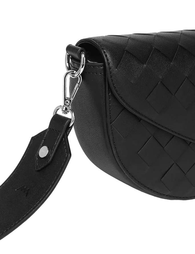 Tricia Intrecciato Black