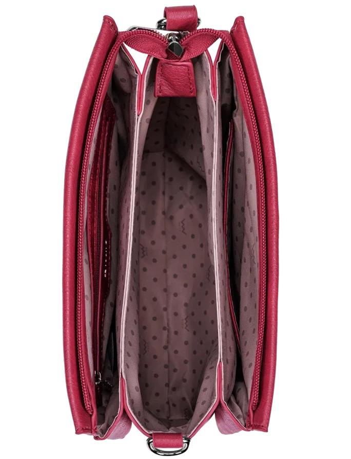Aleeza Dark Red