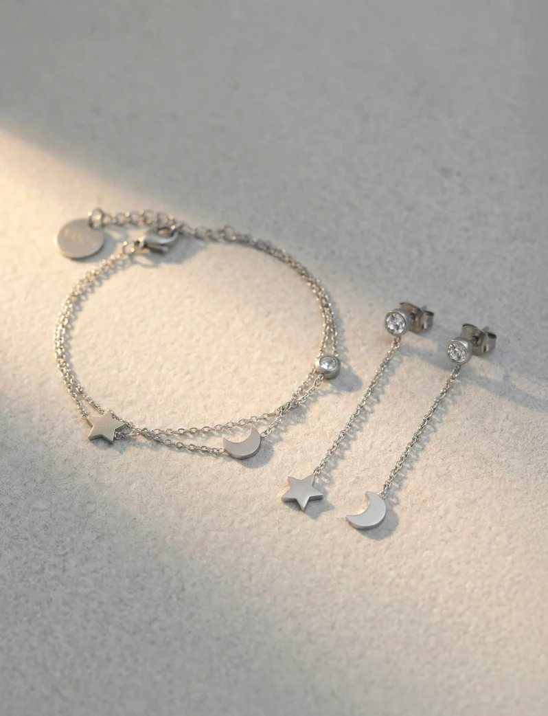 Náušnice Infinity Silver