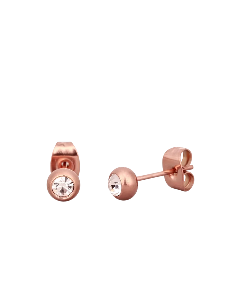 Náušnice Gem Rose Gold