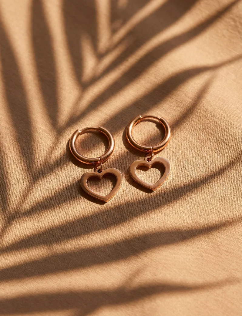 Náušnice Glimmer Rose Gold
