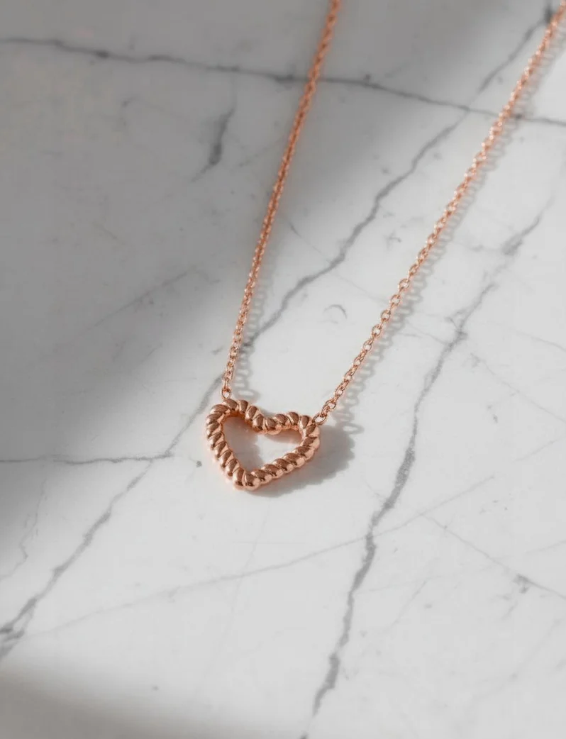 Náhrdelník Arisca Rose Gold