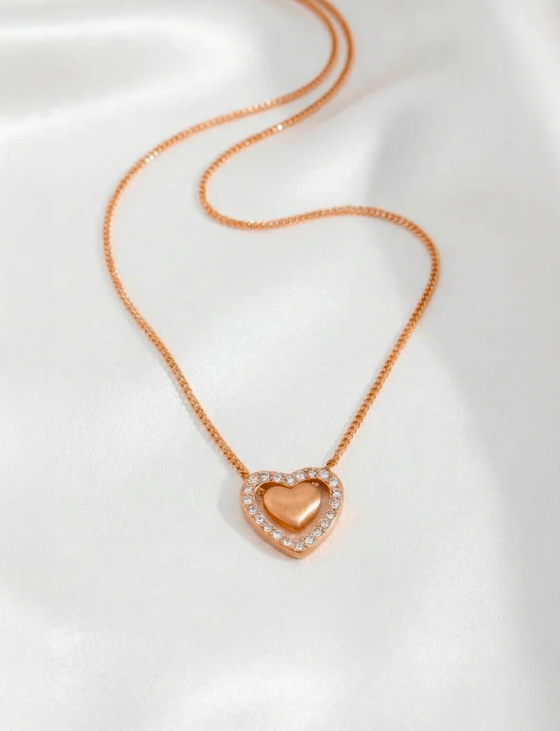 Náhrdelník Lunira Rose Gold