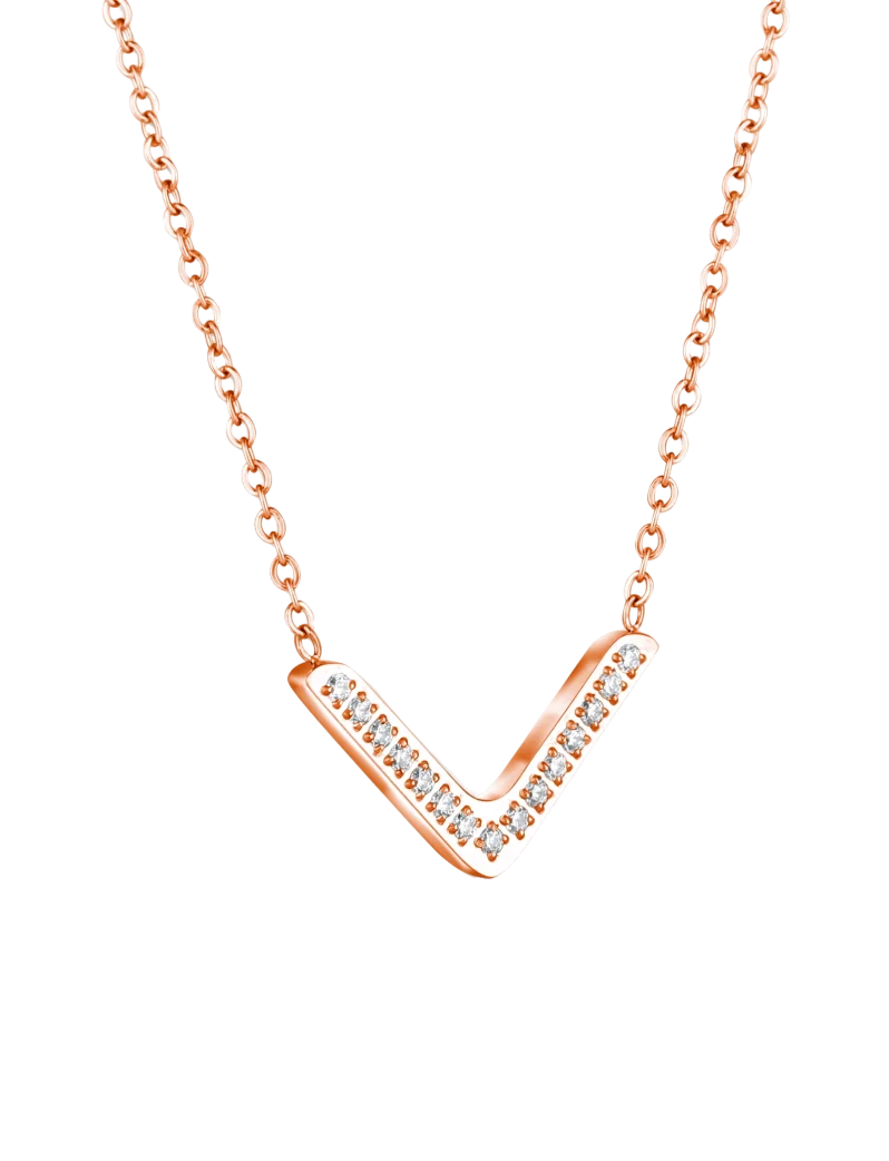 Náhrdelník Amelora Rose Gold