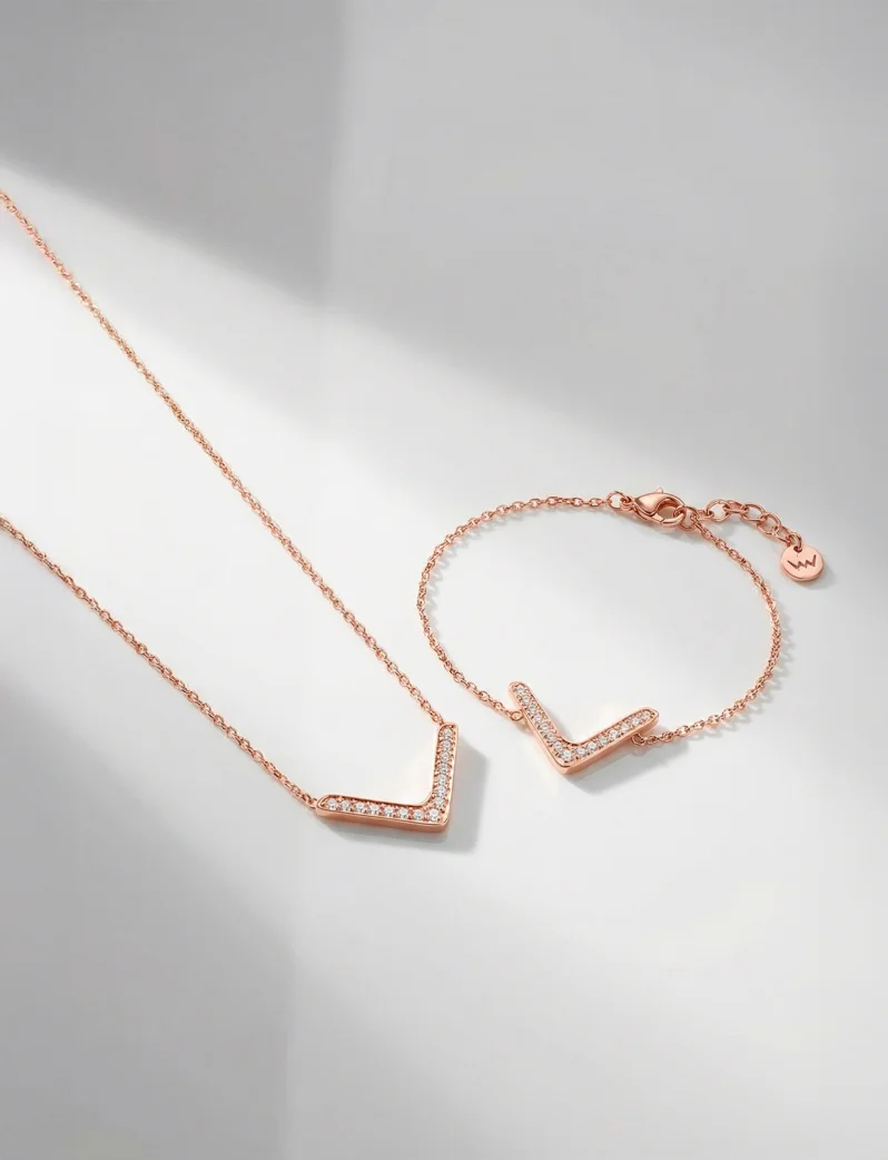 Náhrdelník Amelora Rose Gold