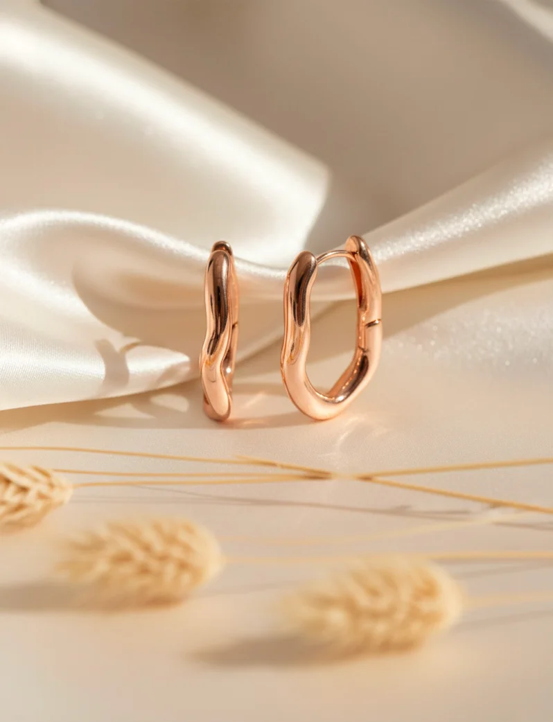 Náušnice Lauvien Rose Gold