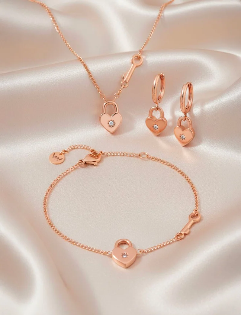 Náušnice Zibella Rose Gold
