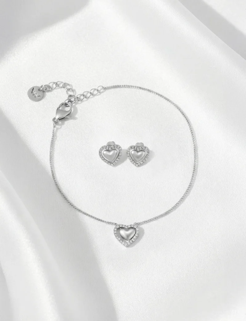 Náušnice Lunira Silver