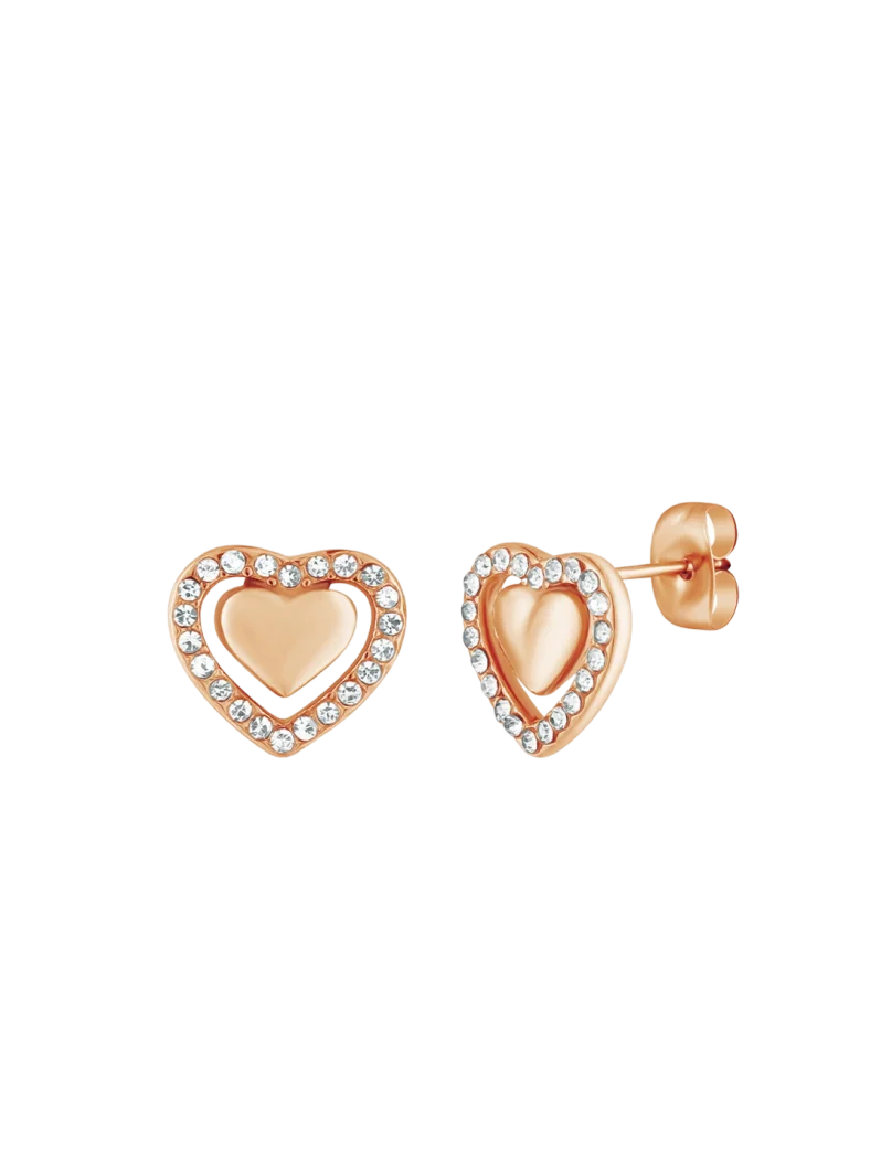 Náušnice Lunira Rose Gold