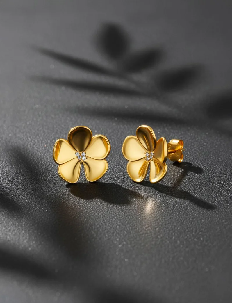 Náušnice Floret Gold